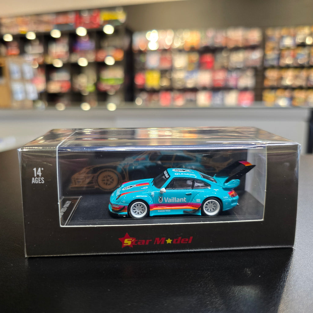 Star Model 1:64 Rauh-Welt Widebody Modified RWB 993 Vaillant #9 High Tail
