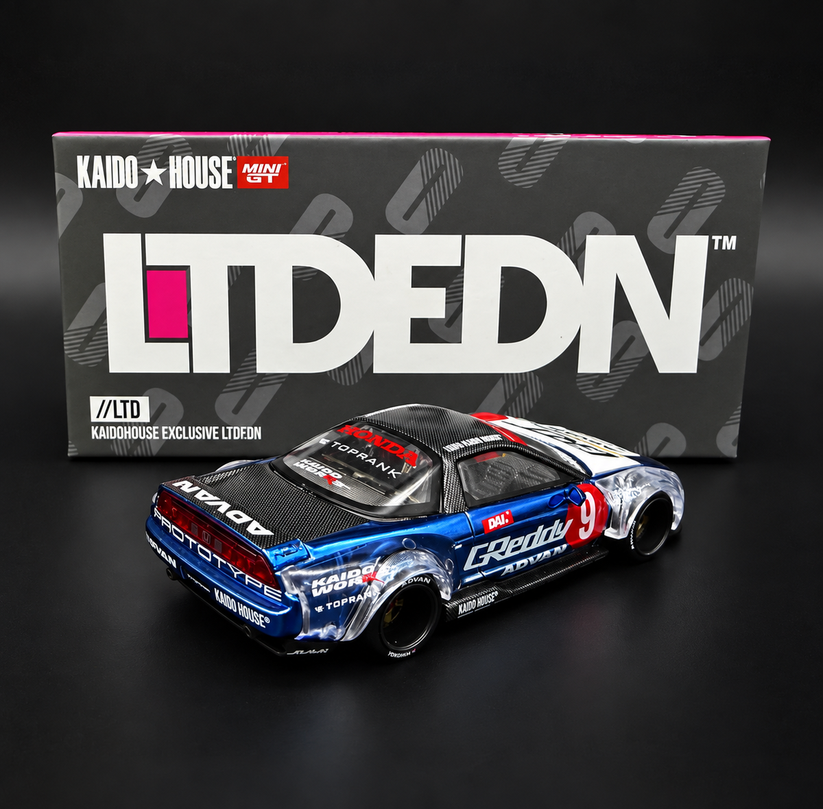 Kaido House LTDEDN Honda NSX Test Car Spec Hammatsu LTDEDN Clear Fender