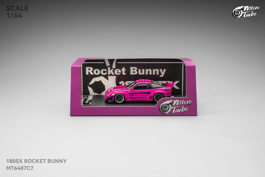 Micro Turbo - 1:64 Custom 180SX RB - Magenta MT6407C7