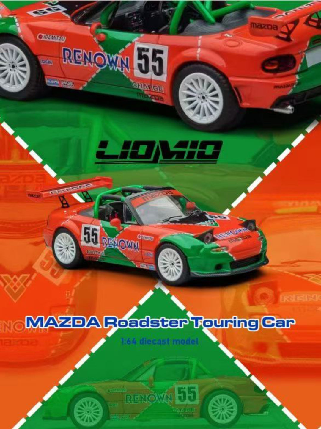 LIOMIO 1/64 MAZDA Roadster Touring Car LI64-Roadster-001