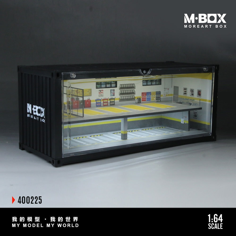MBOX 1:64 Assembly Diorama Container Repair Shop L Type(MB400225
