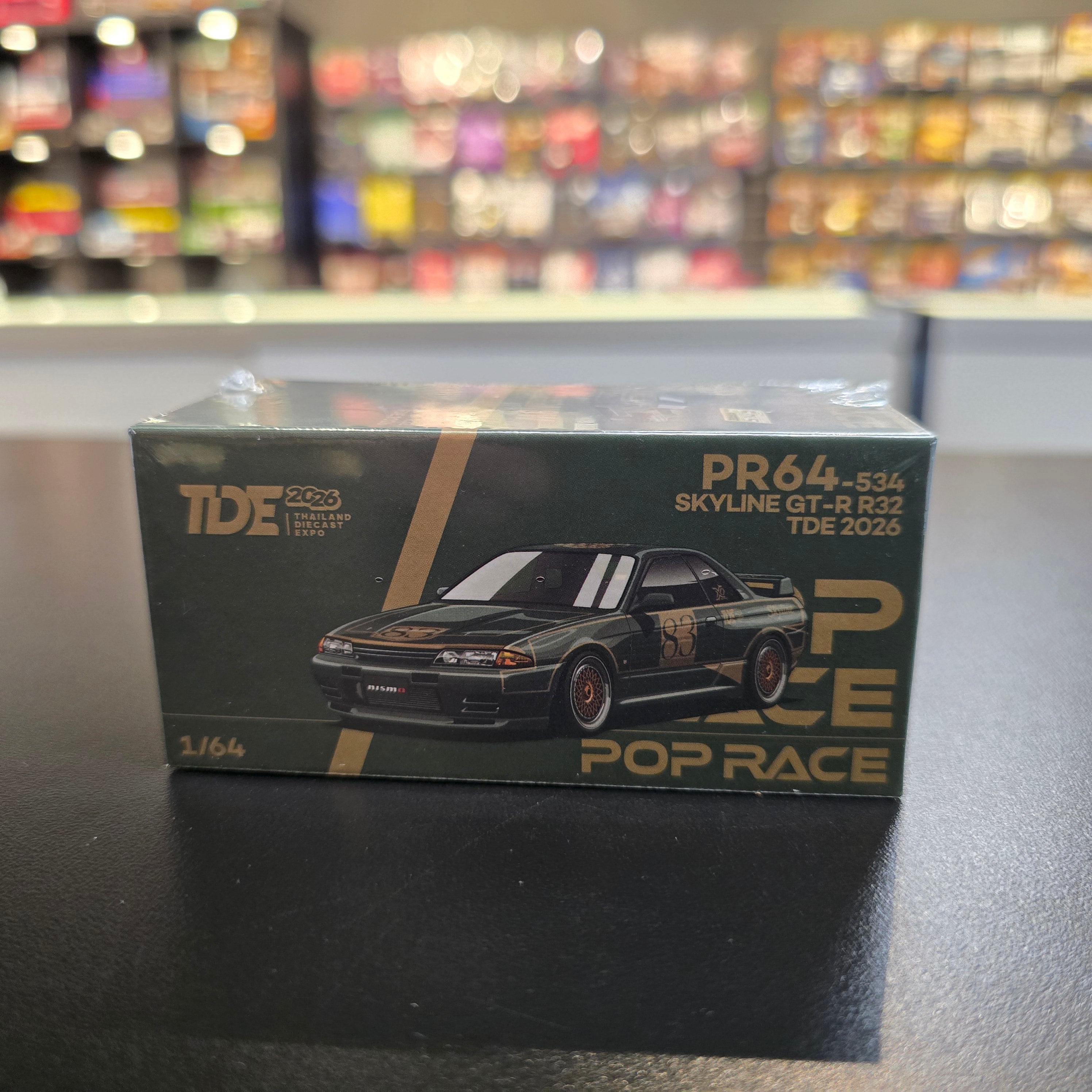 Pop Race 1:64 Nissan Skyline R32 Thailand Diecast Expo Exclusive 2026
