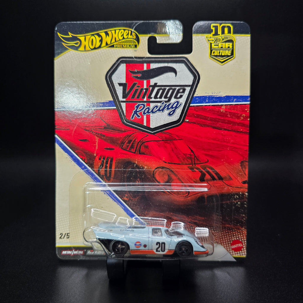 Hot Wheels 2026 Car Culture Vintage Racing (Set of 5 Cars)