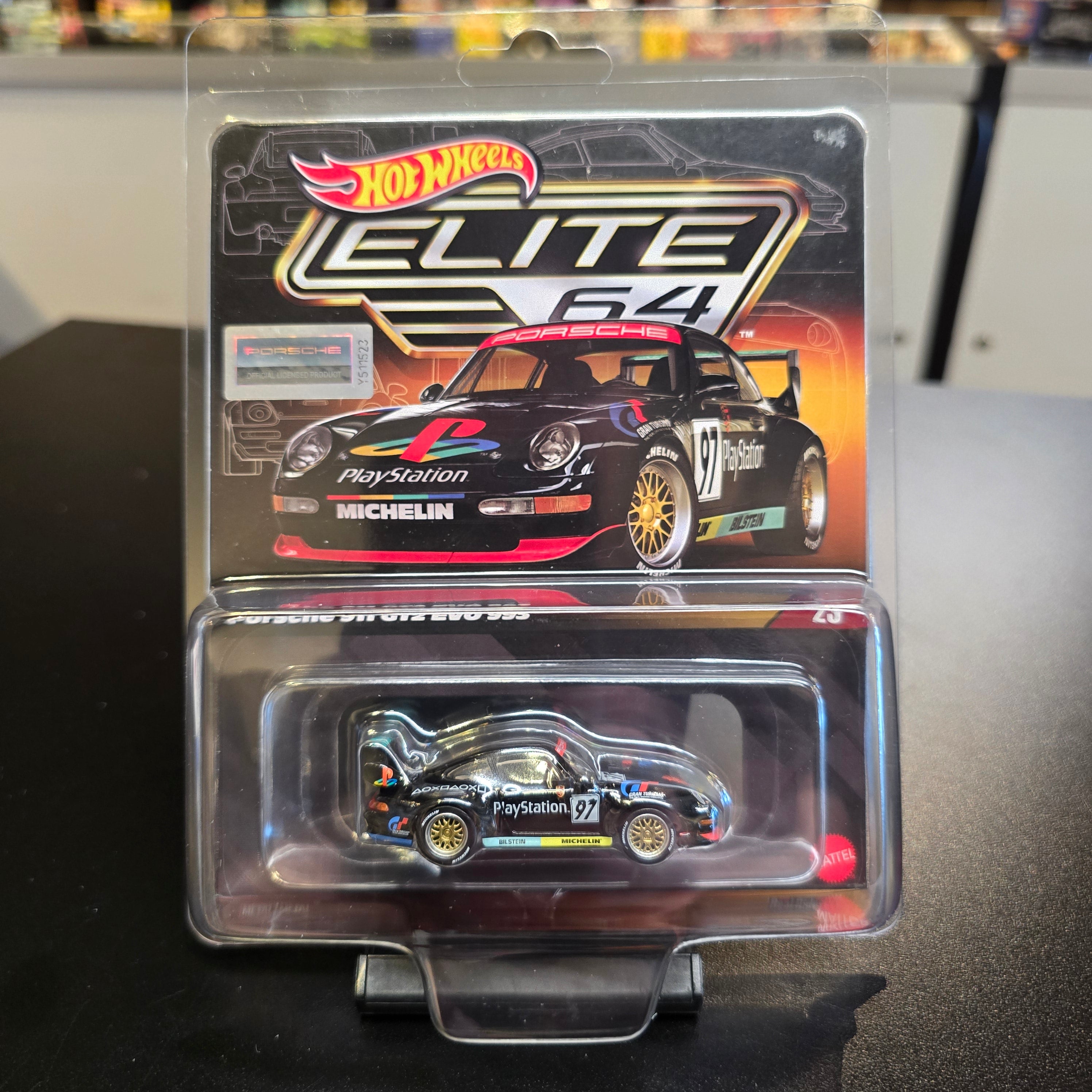 Hot Wheels Elite 64 Porsche 911 GT2 EVO 993