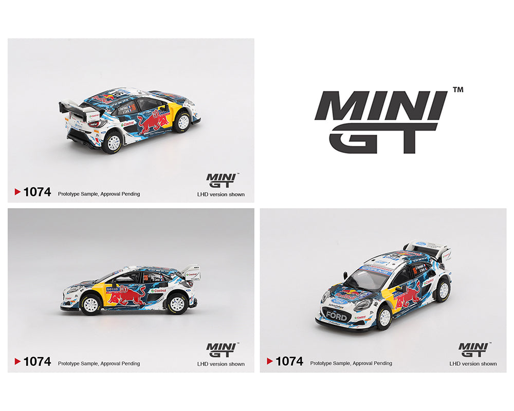 Mini GT 1:64 Ford Puma Rally1 #16 M-Sport Ford WRT 2024 Rally Finland 3rd Place – White