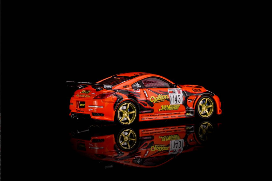 MOTORHELIX × Mr.Hiro × Option 1/64 Nissan Fairlady Z "Option Stream Z" 02 (Z33) M63851