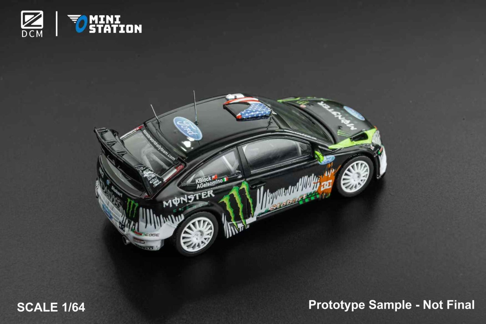 DCM & Mini Station 1:64 Ford Focus RS Ken Block Number 43