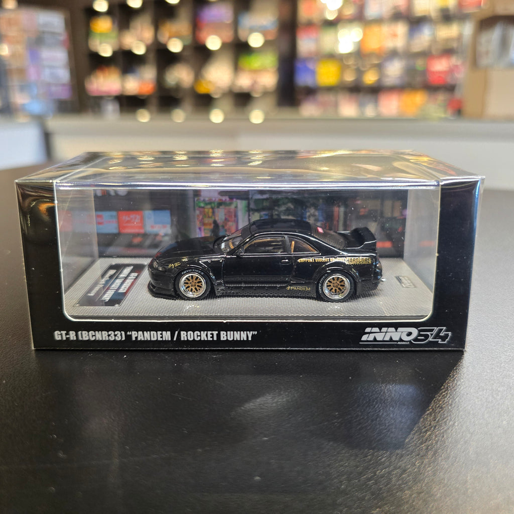 INNO64 1/64 PANDEM GT-R (BCNR33) Black IN64-R33P-BLA
