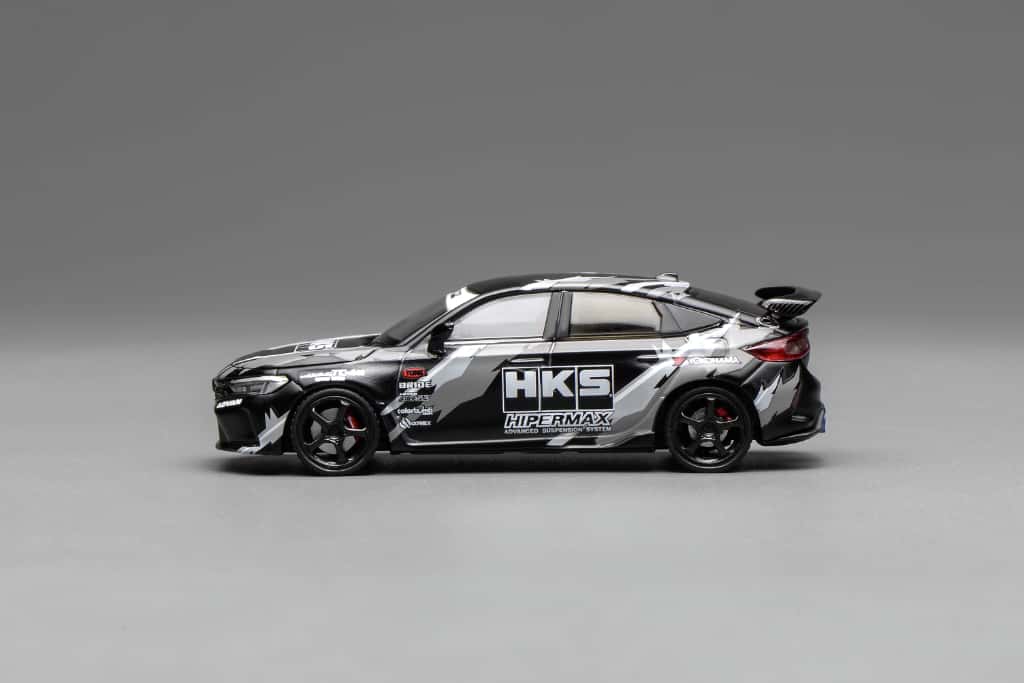 Motorhelix 1/64 Honda Civic Type R (FL5) HKS Livery Diecast