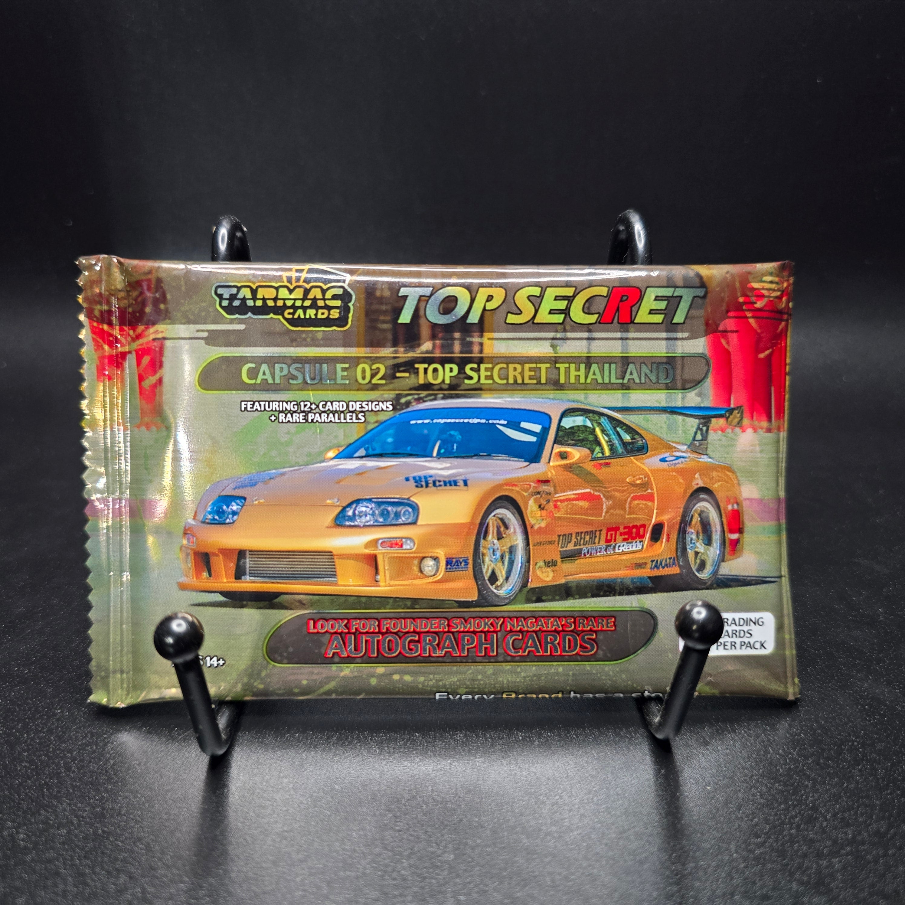 Pack of Tarmac Cards Top Secret Thailand Special Edition Collectible Trading Cards Capsule 02
