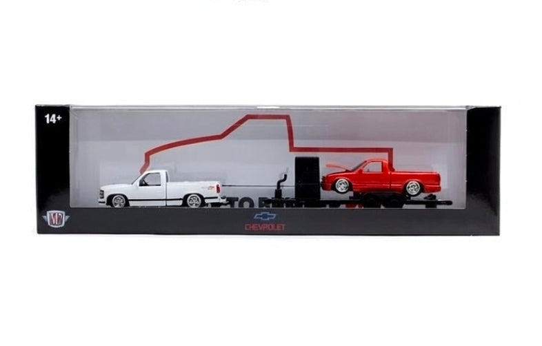 M2 Machines Hauler 1995 Chevrolet S10 Custom & 1993 Chevrolet C1500 SS454