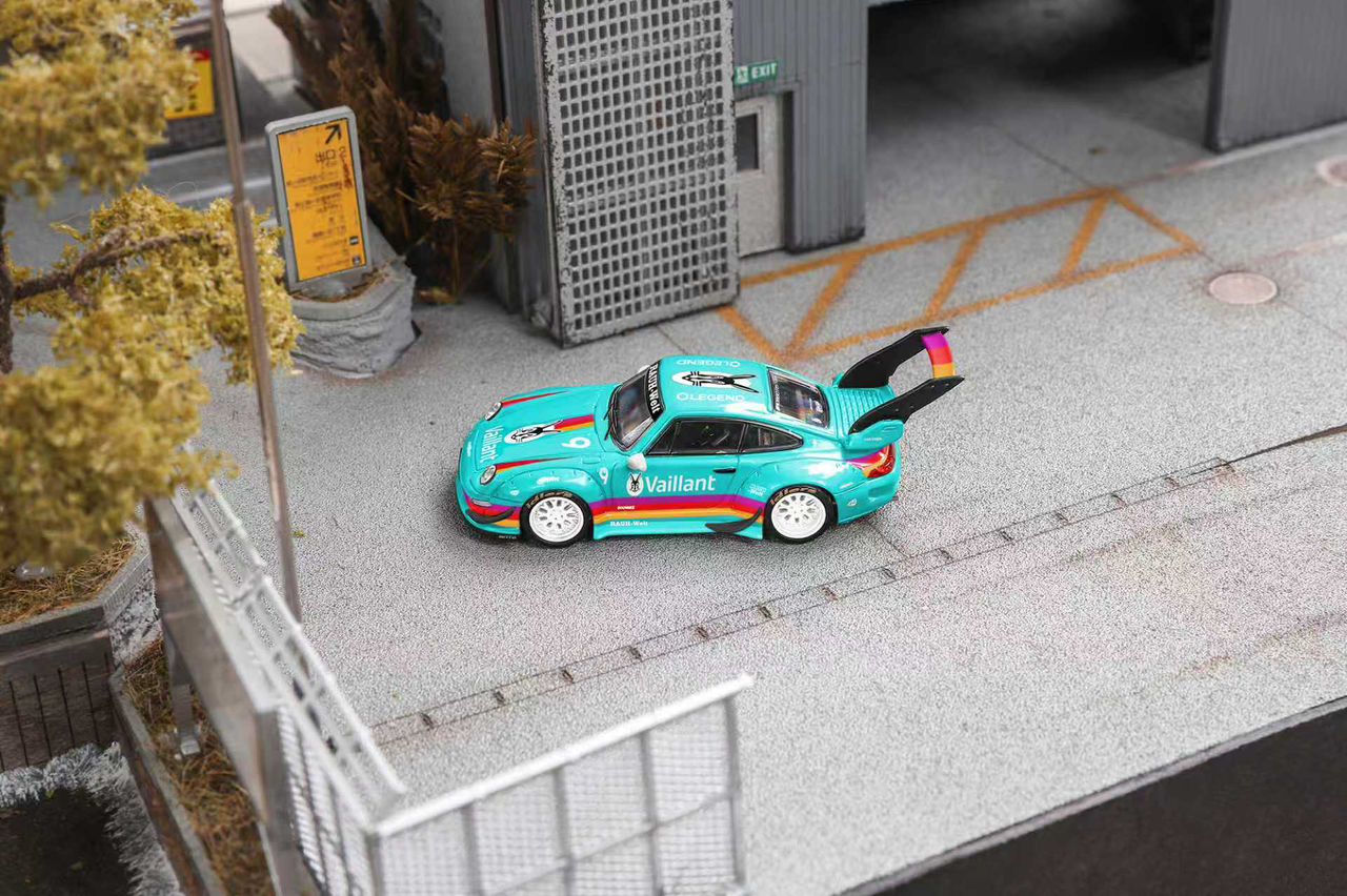Star Model 1:64 Rauh-Welt Widebody Modified RWB 993 Vaillant #9 High Tail