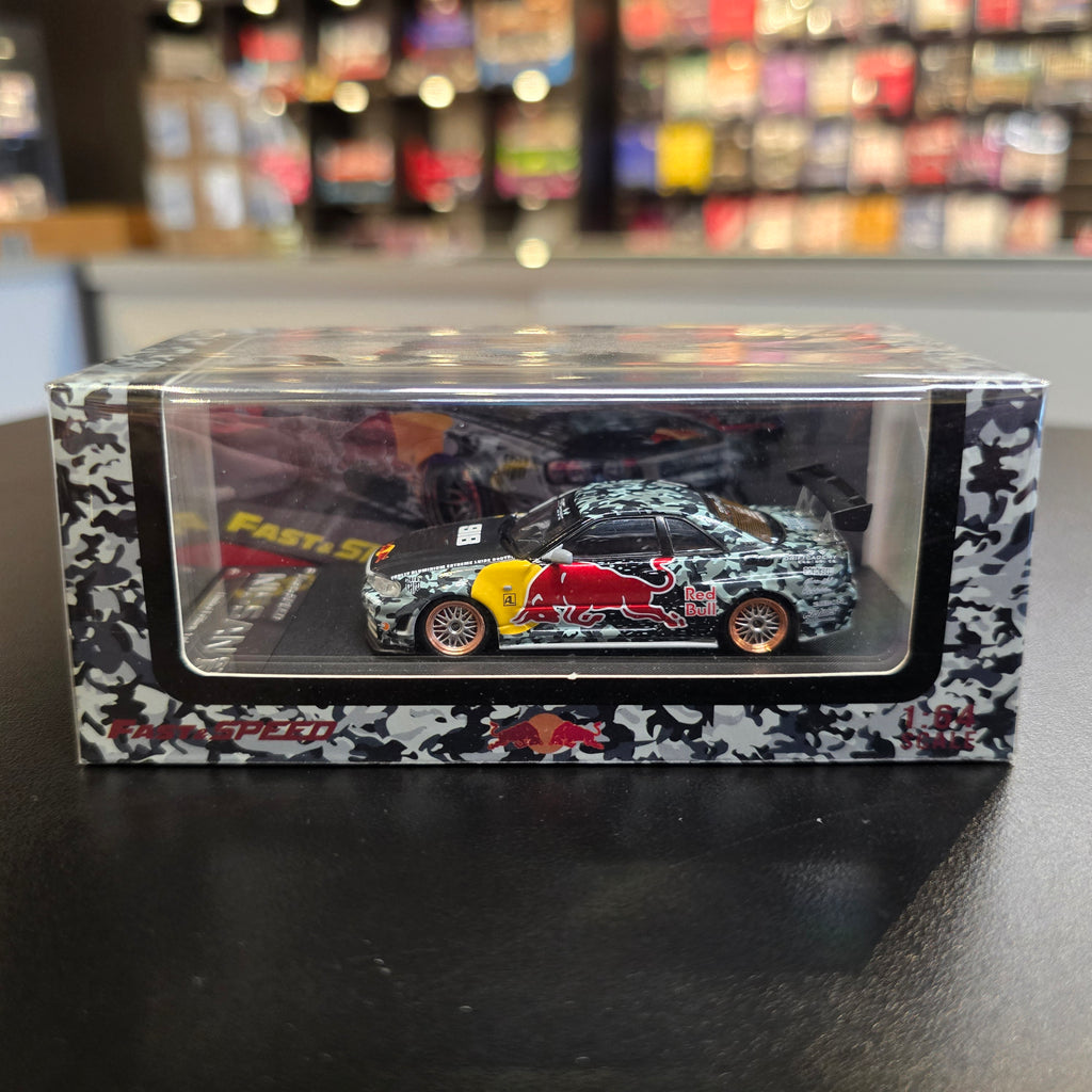 Fast Speed 1:64 Nissan Skyline GTR R34 Red Bull