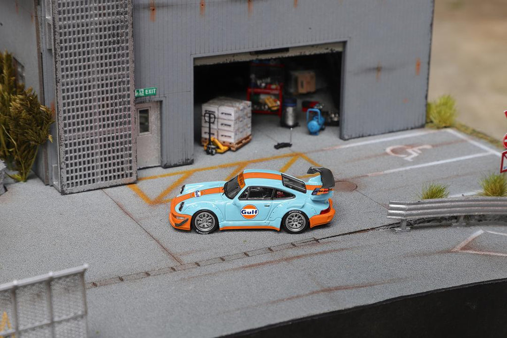 Star Model 1:64 Rauh-Welt Widebody Modified RWB 964 Gulf Livery