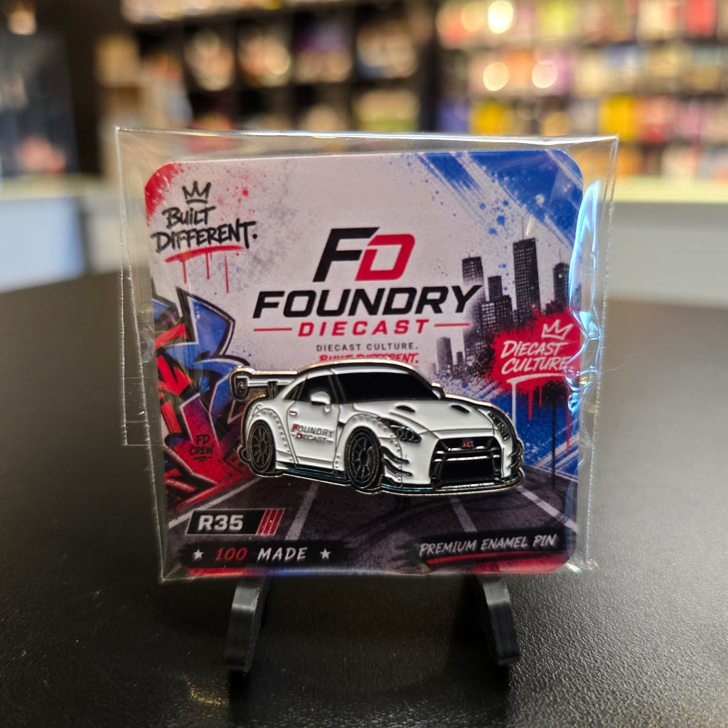 Foundry Diecast Limited Run Premium Enamel Pin