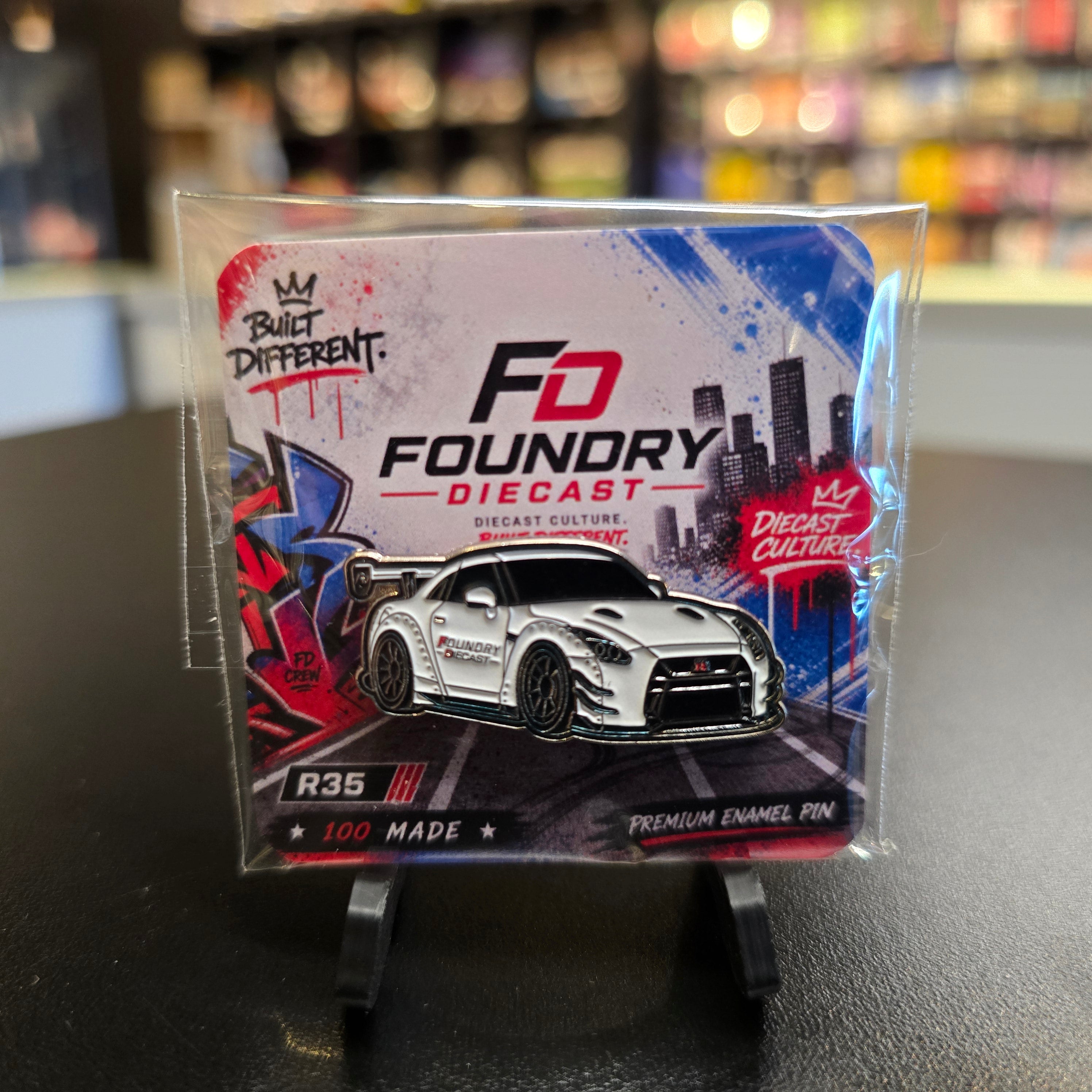 Foundry Diecast Limited Run Premium Enamel Pin