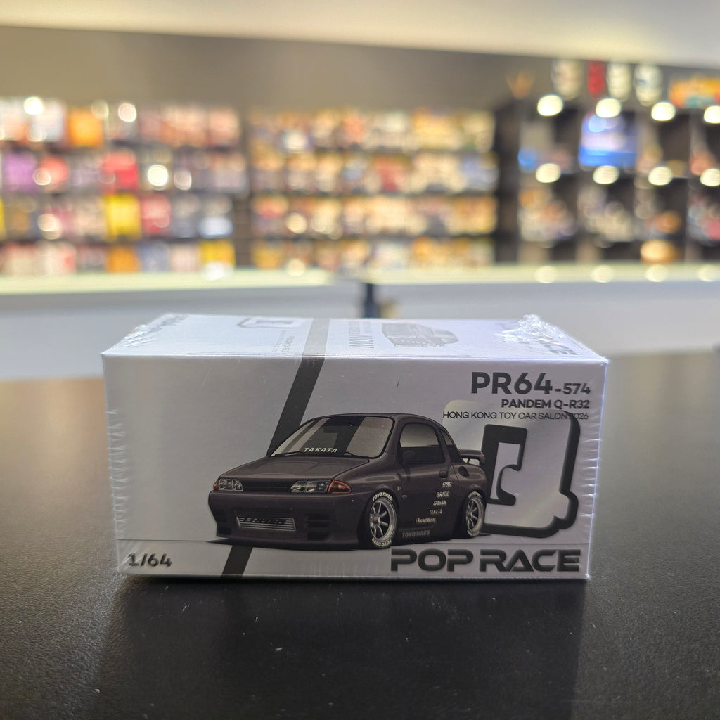 POP RACE Pandem Pocket Bunny R32 Metal Gray (PR64-574) Toy Car Salon 2026 Event Model