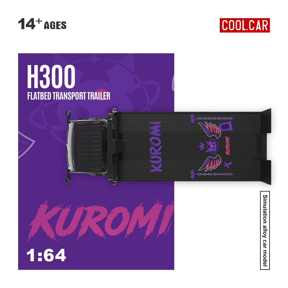 Coolcar 1:64 H300 Car Transport Hauler Kurami Livery