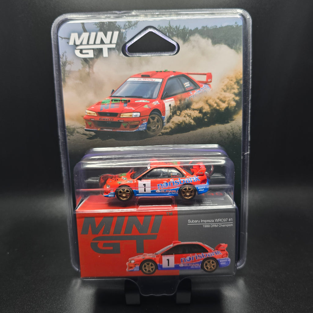 Mini GT 1:64 Subaru Impreza WRC97 #1 1999 DRM Champion 1140