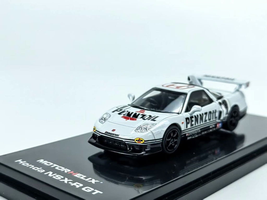 Motorhelix 1:64 Honda NSX-R GT x PENNZOIL | Hong Kong MINICARSHOP Exclusive