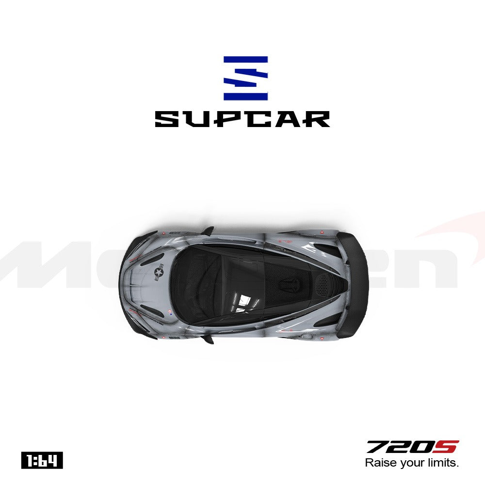 Supcar 1:64 Mclaren 720S Grey Shadow