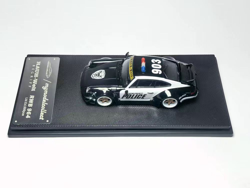 MC Porsche 964 Ducktail Police Livery