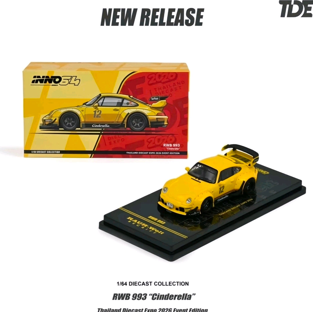 Inno64 Thailand Diecast Expo 2026 RWB 993 Cinderella
