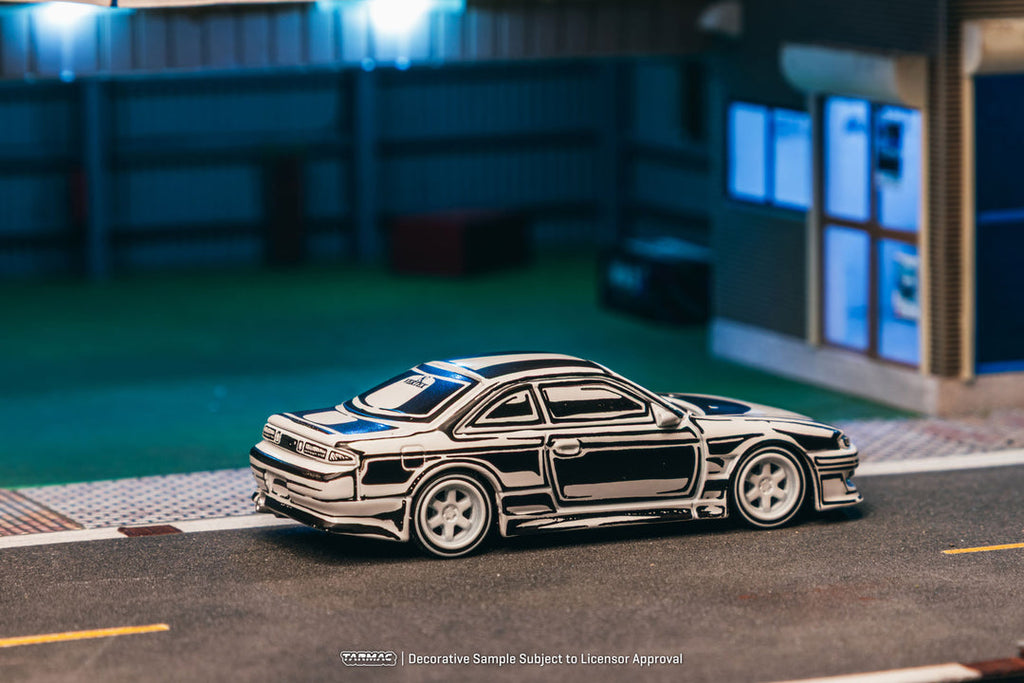 TARMAC WORKS GLOBAL64 1/64 VERTEX Silvia (S 14) - Designed by JOSHUA VIDES T64G-018-JV