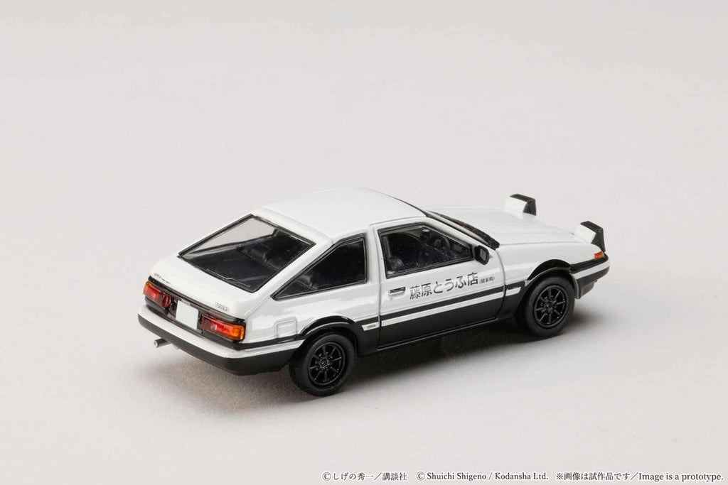 HOBBY JAPAN JDM64 1/64 Toyota SPRINTER TRUENO (AE86)/ INITIAL D Takumi Fujiwara VS Takeshi Nakazato (Includes 2 random cards) HJDMD001C
