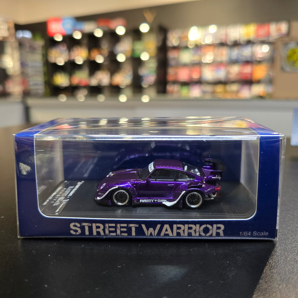 Street Warrior Purple RWB Army Girl Porsche