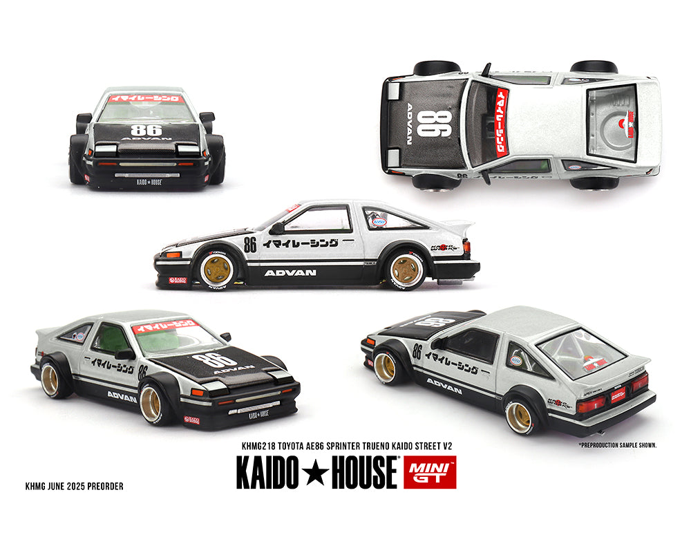 Kaido House 1:64Toyota AE86 Sprinter Trueno Kaido Street V2- #218