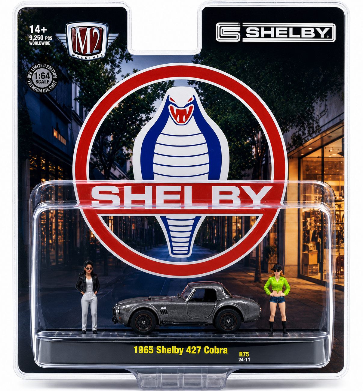 M2 Machines 1:64 Diorama 2026 Release 21 1965 Shelby 427 Cobra