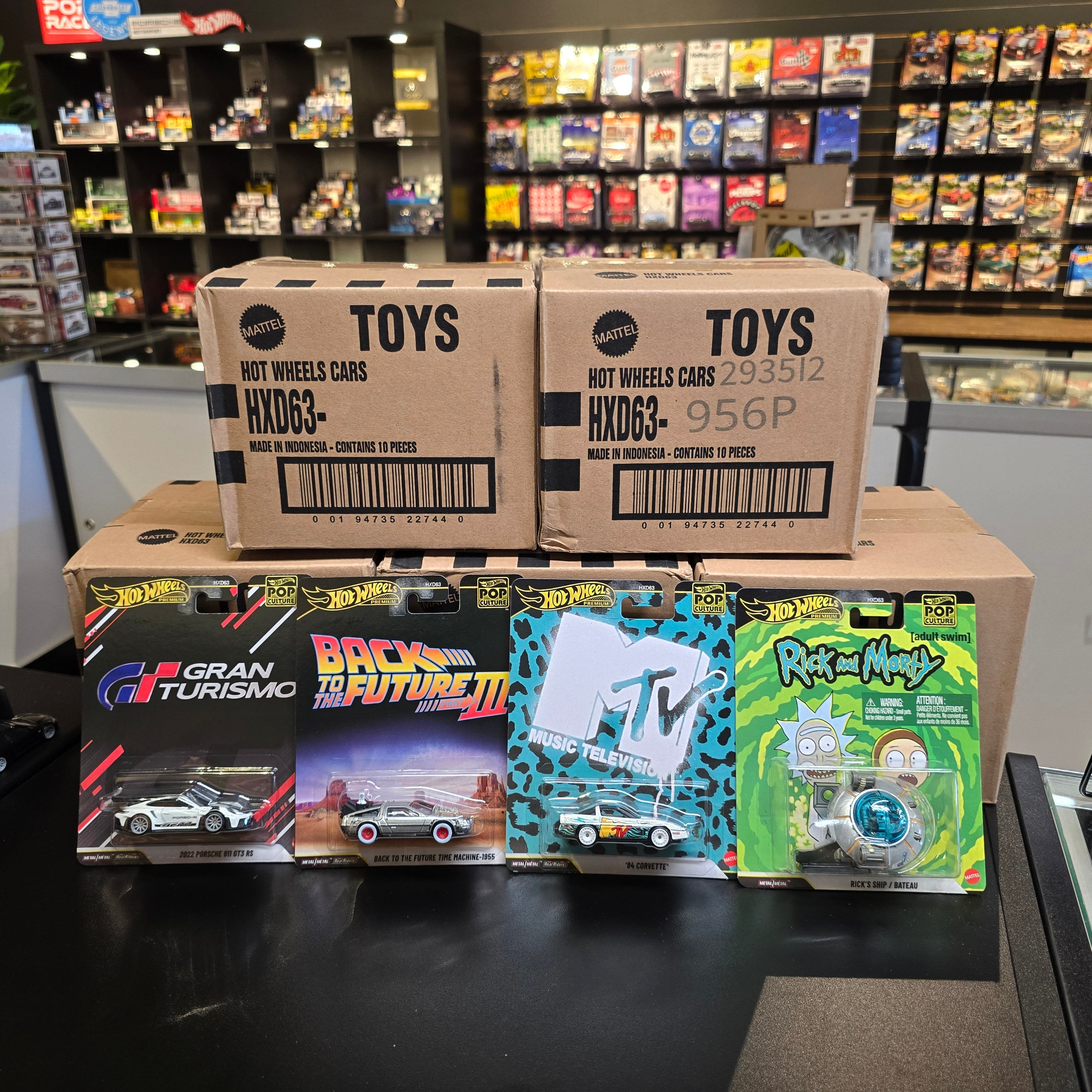 Hot Wheels Pop Cutlure 2026 set of 4