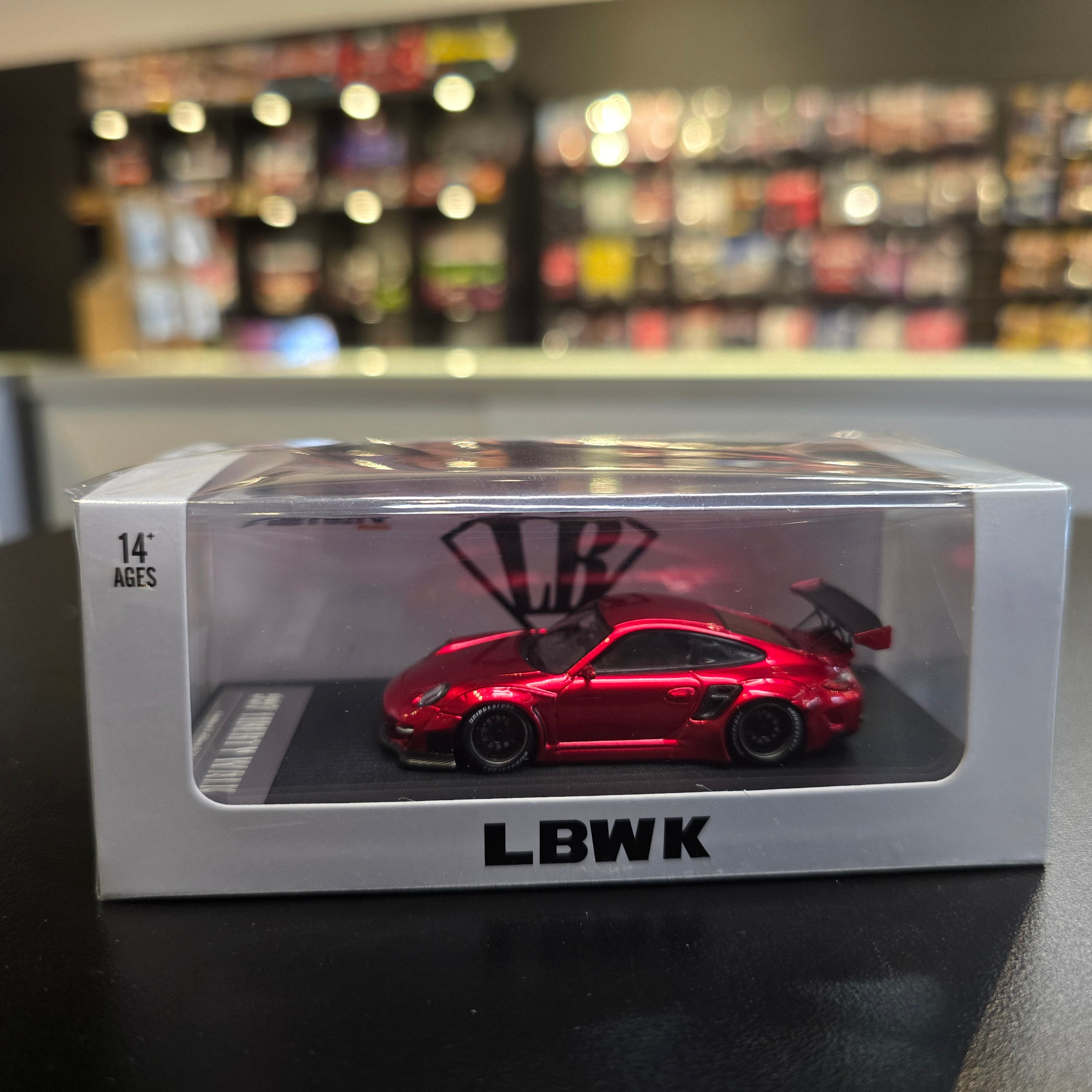 Star Model 1:64 Porsche 997 LBWK Red