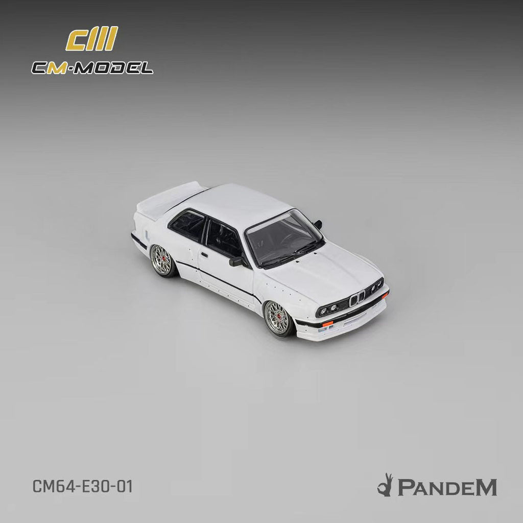 CM MODEL 1/64 Pandem M3 E30 Pearl
White CM64-E30-01