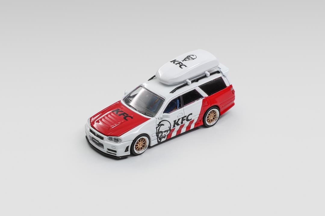 Zoom 1/64 Stagea 1st Generation WC34 260RS Wagon Diecast Model