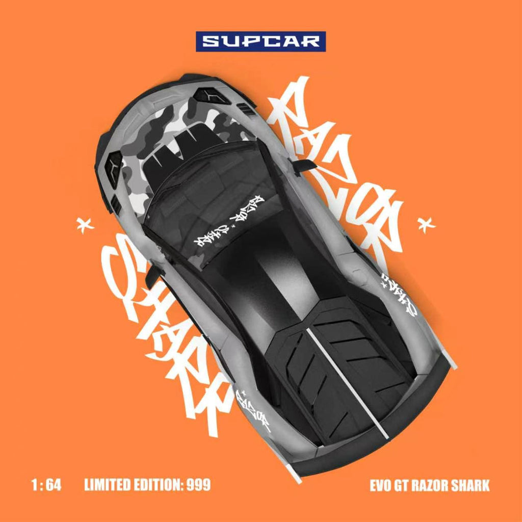 SUPCAR 1:64 Lamborghini GTEVO Shark Mouth Livery SC643834