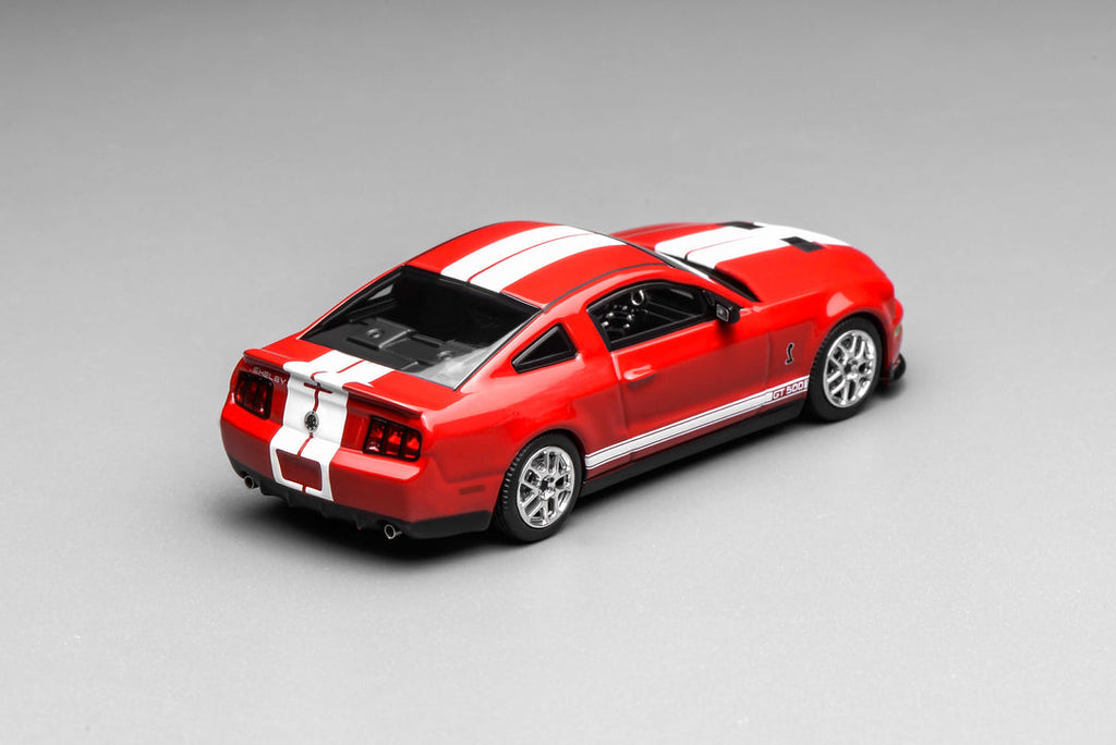 Motorhelix x Greenlight 1/64 Ford Mustang Shelby GT500 2007 RED GL-1251005A