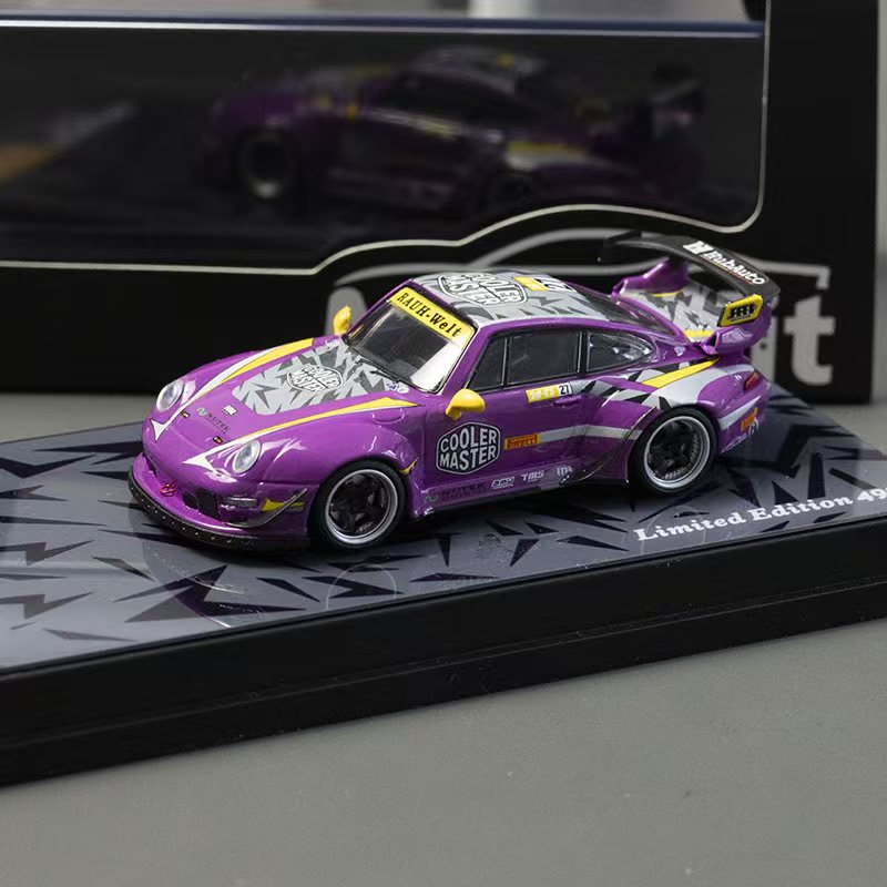 Motokit 1/64 diecast model car, RWB modified, limited edition of 499 each Cooler Master