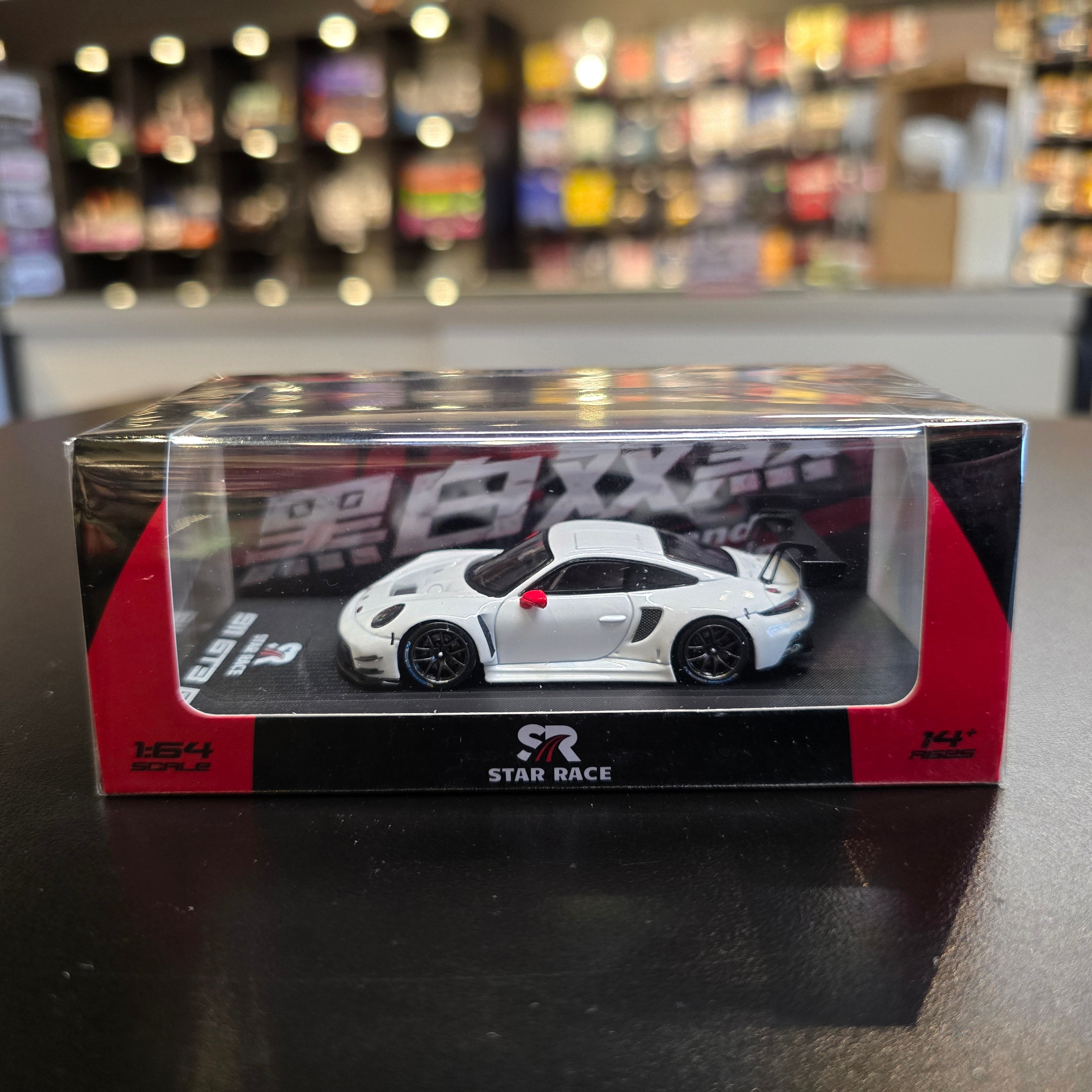 Star Race 1/64 Porsche 911 GT3 R White Edition – Foundry Diecast