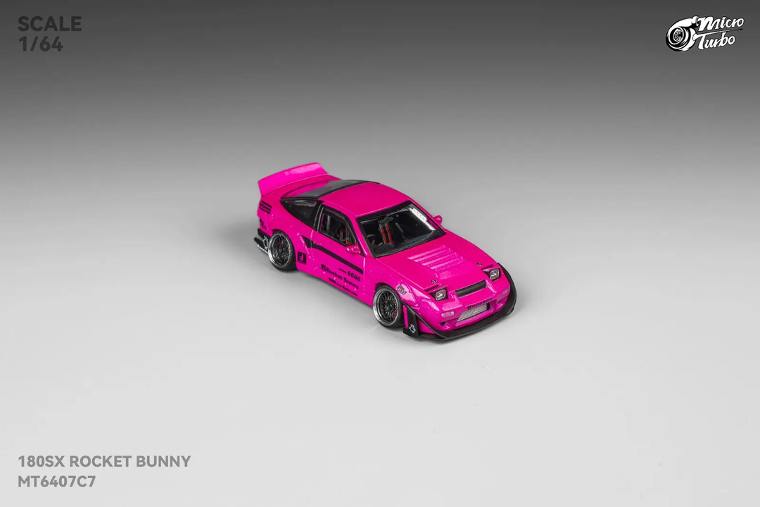 Micro Turbo - 1:64 Custom 180SX RB - Magenta MT6407C7