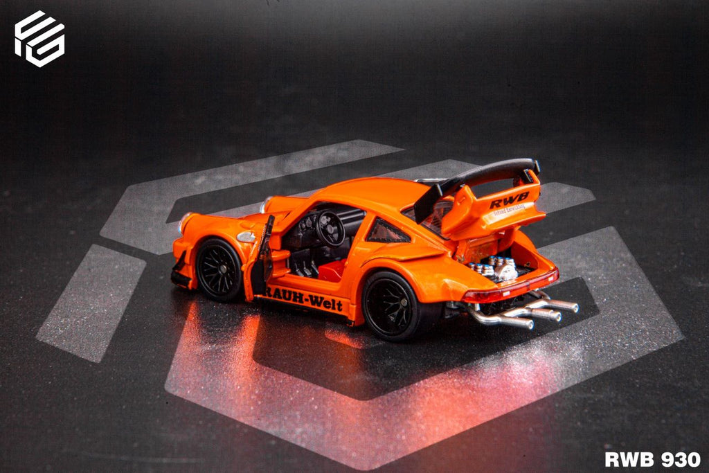 FG - TPC Custom Edition RWB 930, Full Opening Parts Metallic Orange
