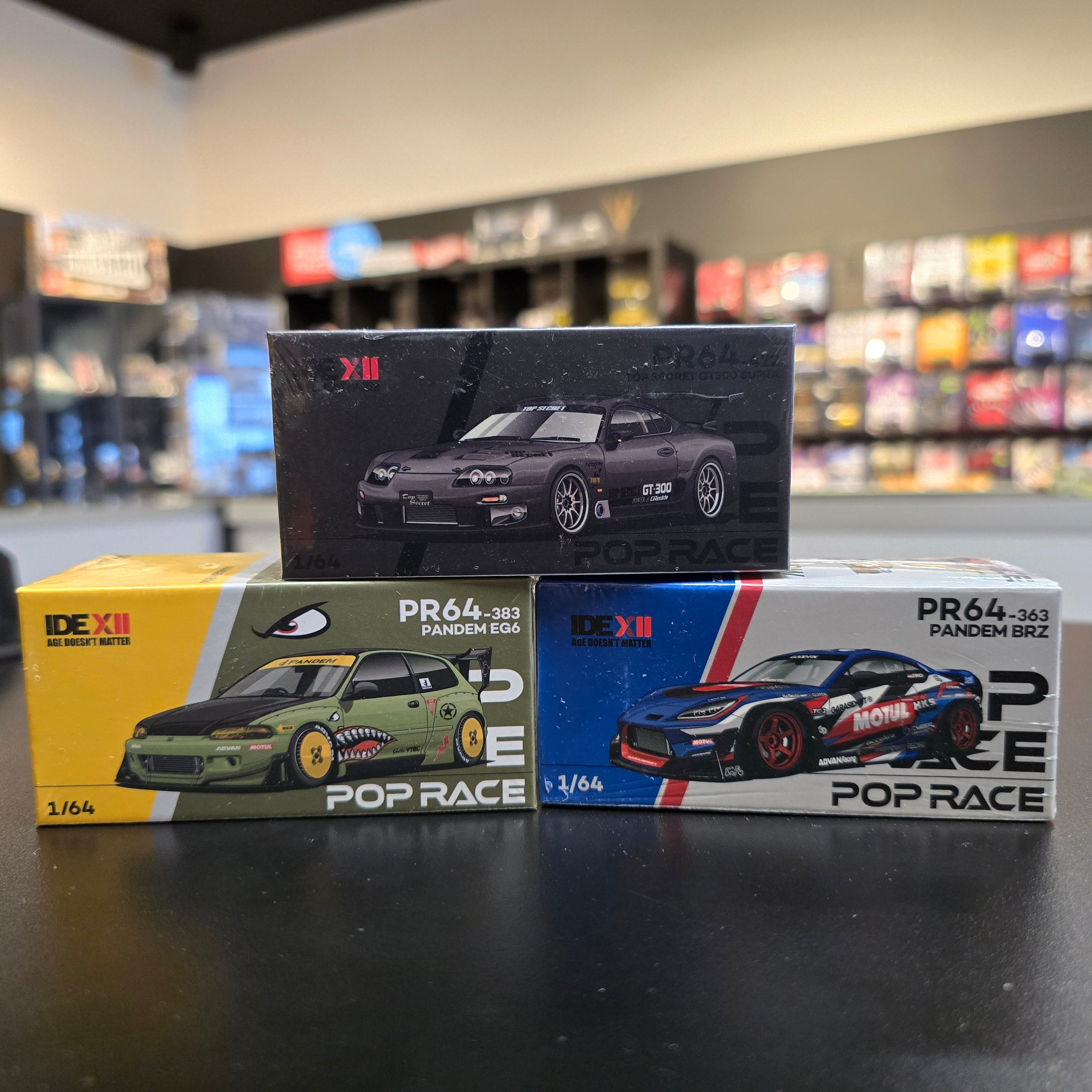 POP RACE IDE XII Event Model Set of 3