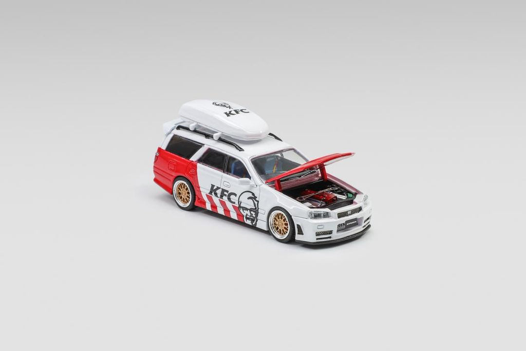 Zoom 1/64 Stagea 1st Generation WC34 260RS Wagon Diecast Model