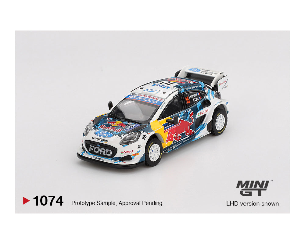 Mini GT 1:64 Ford Puma Rally1 #16 M-Sport Ford WRT 2024 Rally Finland 3rd Place – White