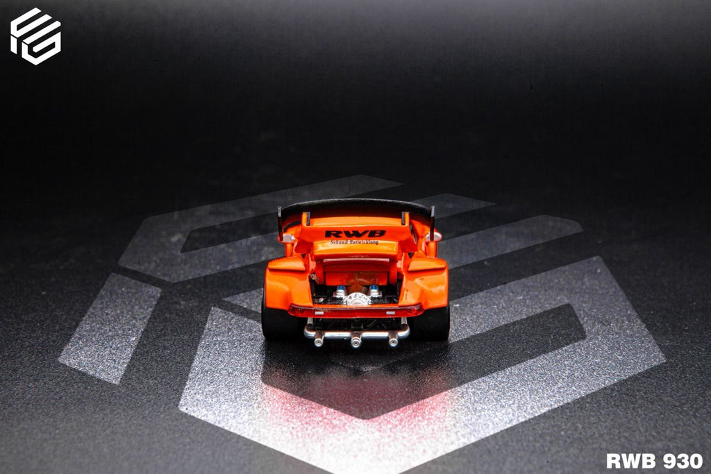 FG - TPC Custom Edition RWB 930, Full Opening Parts Metallic Orange