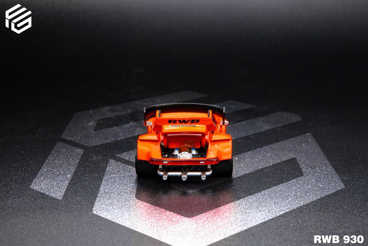 FG - TPC Custom Edition RWB 930, Full Opening Parts Metallic Orange