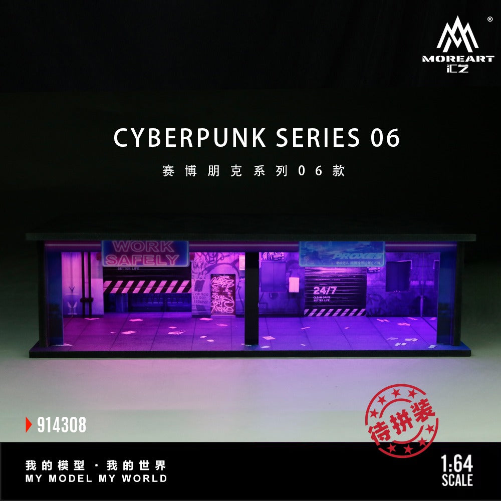 MoreArt 1:64 Cyberpunk Series 06 Scene Diorama