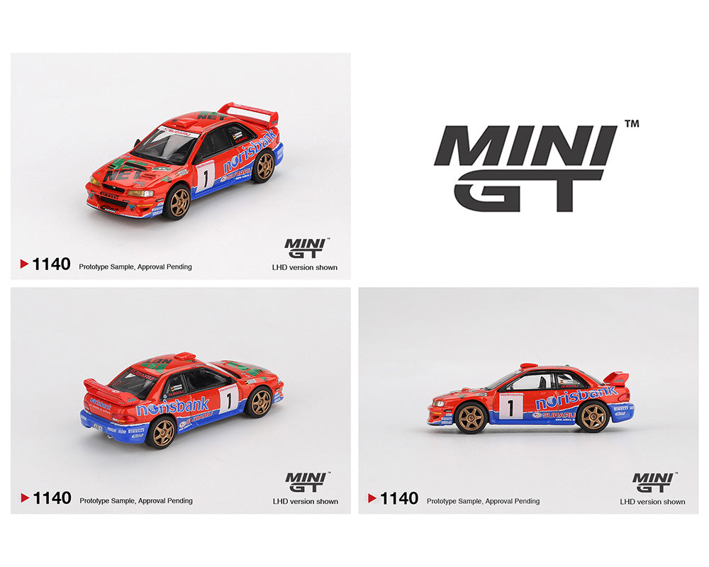 Mini GT 1:64 Subaru Impreza WRC97 #1 1999 DRM Champion 1140