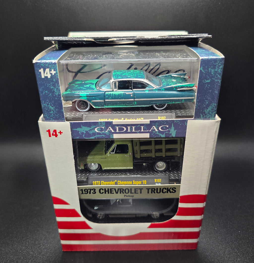 M2 Machines 1:64 Auto-Thentics Series 107 Assortment set of 6